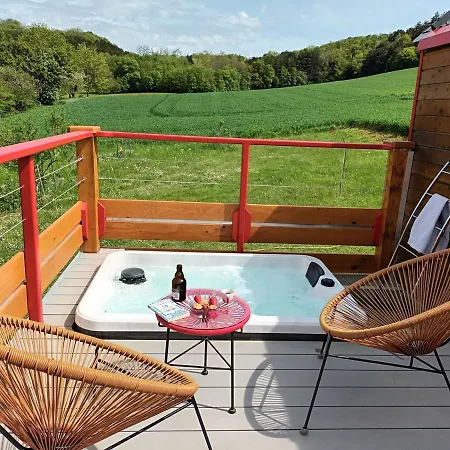 La Roulotte Du Tonnelier Chalet *