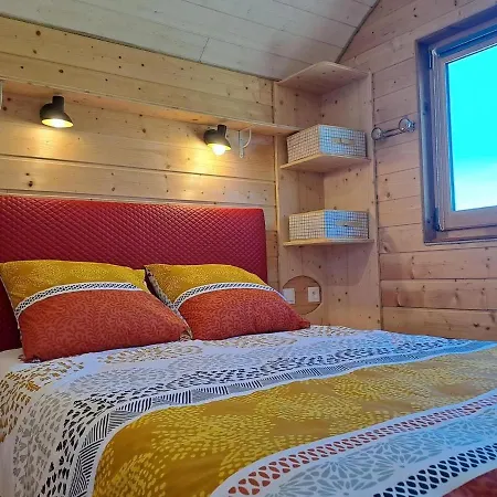 La Roulotte Du Tonnelier Chalet Castelnau-de-Montmiral