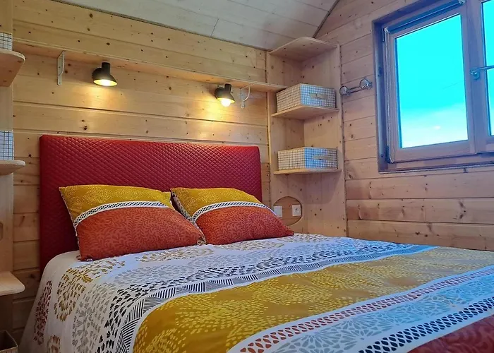 La Roulotte Du Tonnelier Chalet Castelnau-de-Montmiral