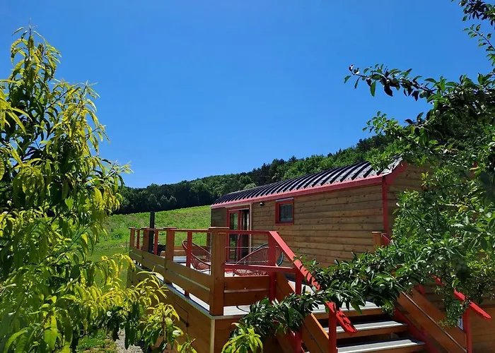 La Roulotte Du Tonnelier Dağ evi *